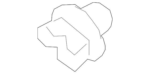 82138-T2A-003 CLIP, RR. SEAT CUSHION