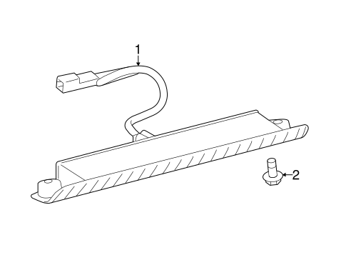 Highlander HIGH MOUNTED STOP LAMP