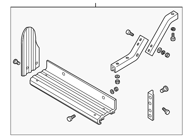 YC2Z-16450-BAA Деталь RUNNING BOARD, RIGHT