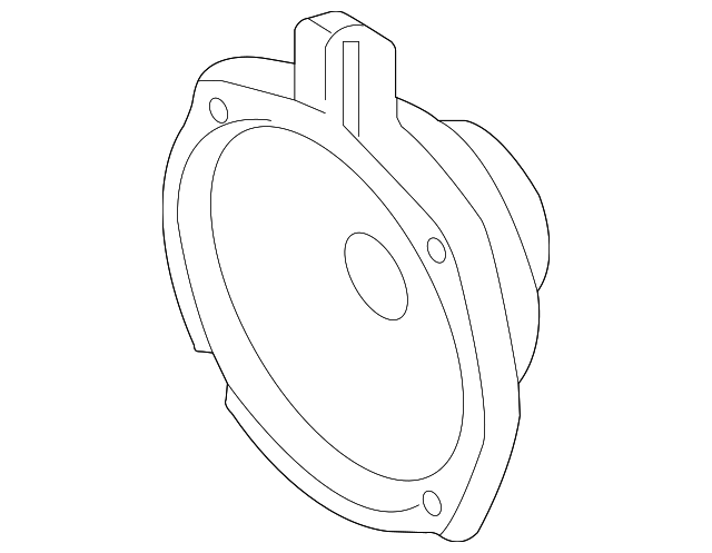 00269-E3002 Деталь FRONT DR SPEAKER, LEFT