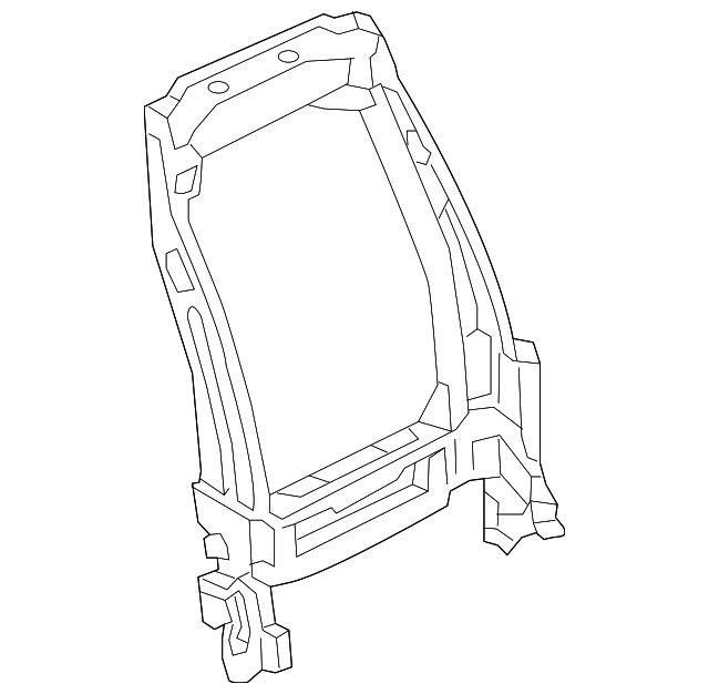 87604-1PA0A SEAT BACK FRAME