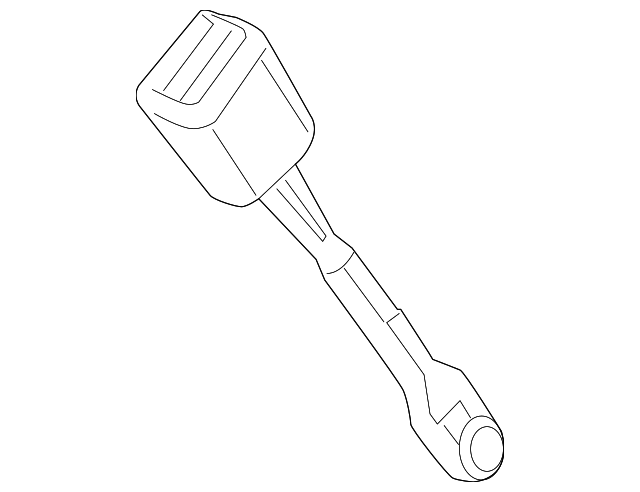 1SU82LA8AI Деталь BUCKLE END, LEFT