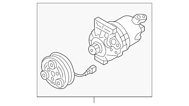 19317012 Деталь COMPRESSOR ASSY