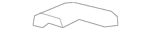 15844651 Деталь TRACK END COVER, RIGHT