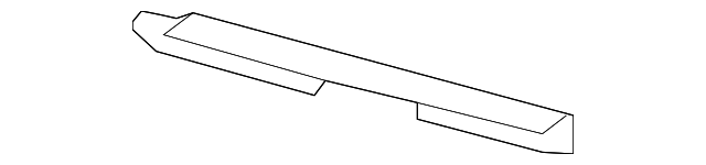 15892267 Деталь INNER COVER, RIGHT