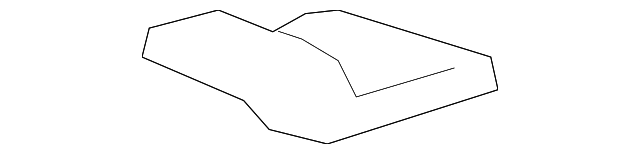 15844449 Деталь TRACK END COVER, RIGHT