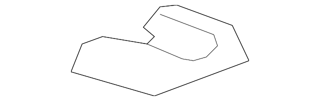 15844633 Деталь TRACK END COVER, RIGHT