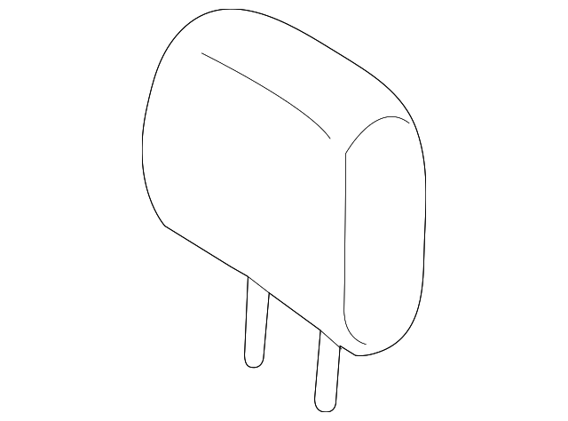 86430-3KA0A Деталь HEADREST, OUTER