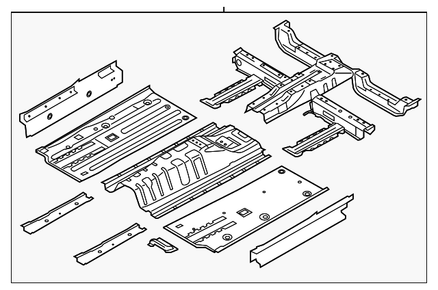 65100-B2730 Деталь FLOOR PAN ASSY