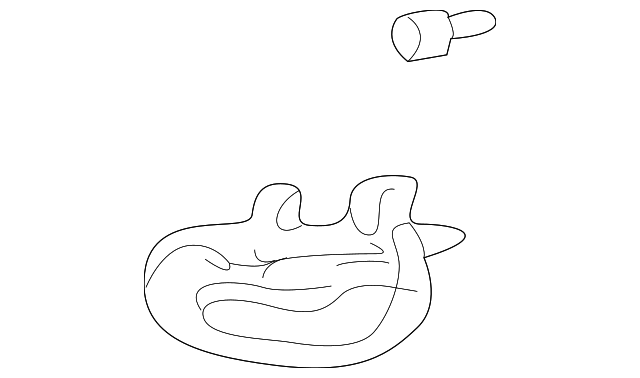 69206-47010-B0 HANDLE, INSIDE, LEFT