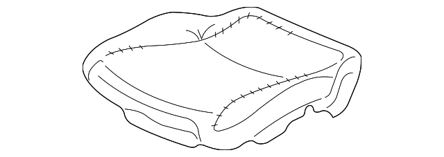 81131-S9V-A02ZD Деталь COVER, R. FR. SEAT CUSHION TRIM *G65L* (