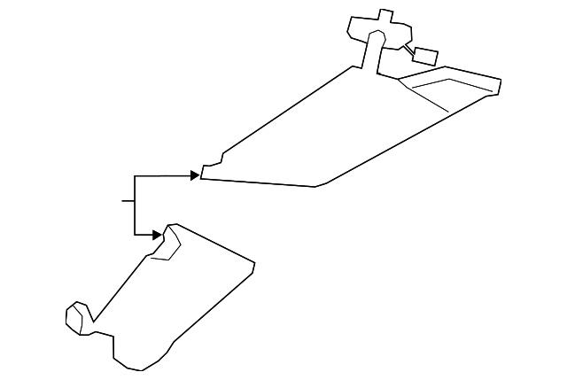 1HW51DX9AC Деталь SUNVISOR, LEFT