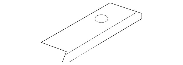1HP28DX9AB Деталь END CAP MOLDING, RIGHT