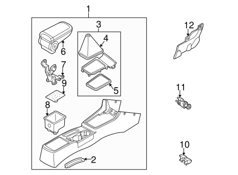 Spectra CENTER CONSOLE