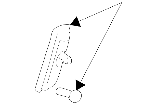 5C3Z-25602B82-AAA Деталь HEIGHT ADJUSTER, RIGHT