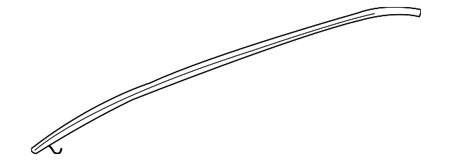 WU04RXFAF Деталь ROOF MOLDING, RIGHT