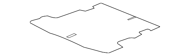25796183 Деталь TRUNK MAT