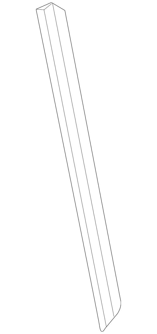 51-36-7-044-363 Деталь FRONT MOLDING, LEFT