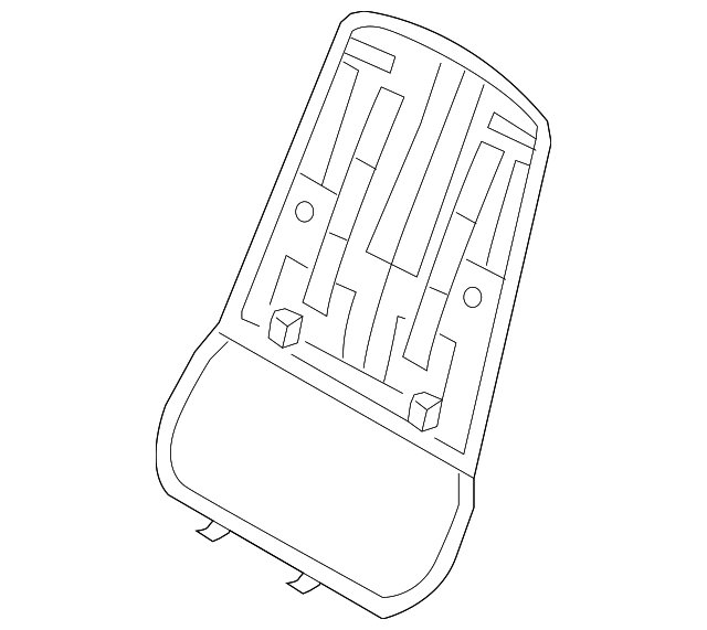 88390-3Q010-YYF SEAT BACK PANEL