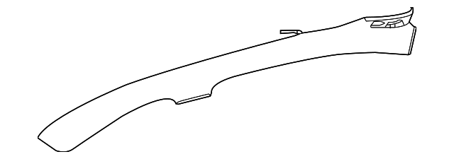 1RY58JD7AD Деталь SUNVISOR SUPPORT, RIGHT
