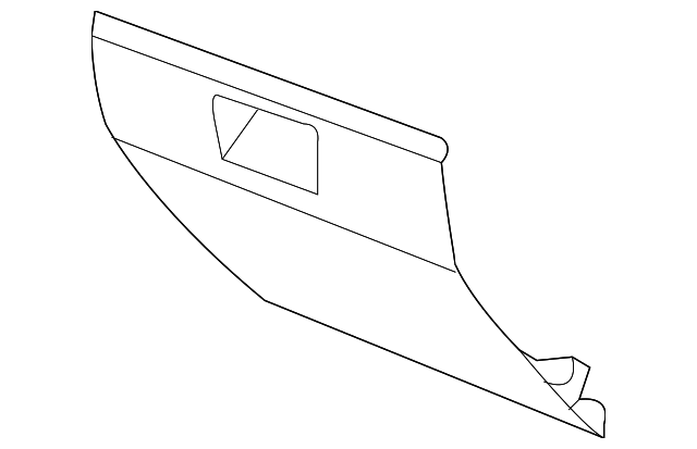 1QY34BD3AA Деталь GLOVE BOX DOOR