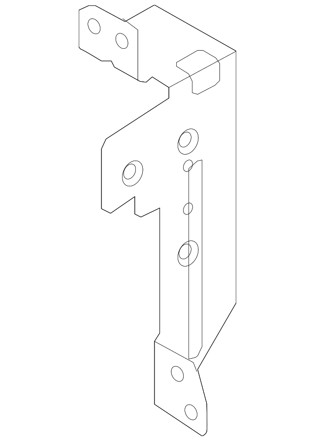 96176-A7500 Деталь RECEIVER BRACKET, RIGHT
