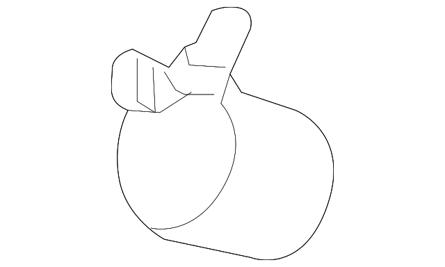 25129773 Деталь MUFFLER & PIPE CLAMP