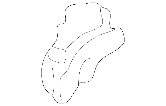53867-AC010 FENDER SEAL, LEFT