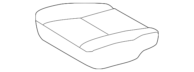 71071-01170-B1 Деталь CUSHION COVER, RIGHT