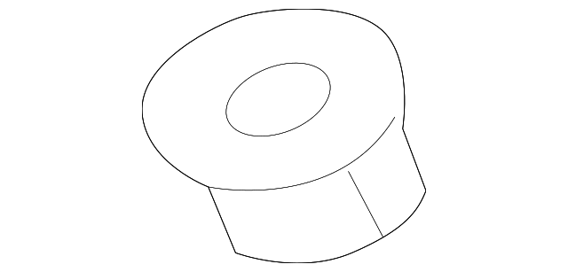 MR598639 Деталь HEADLAMP ASSY GROMMET, LEFT