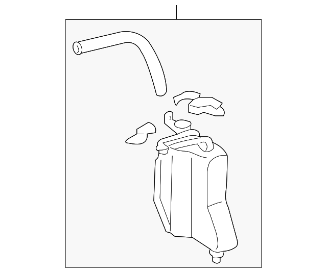 16470-07042 Деталь RESERVOIR ASSY