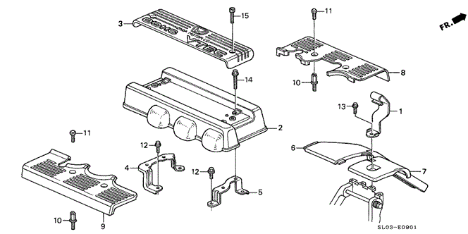 NSX INTAKE MANIFOLD COVER