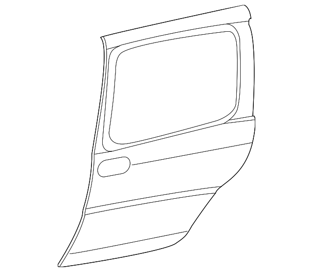 15101339 Деталь OUTER PANEL, LEFT