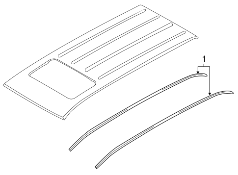 Entourage EXTERIOR TRIM - ROOF