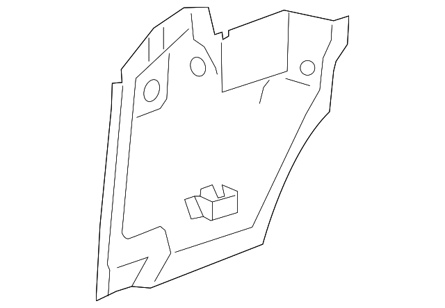 22751902 Деталь INNER PANEL, LEFT