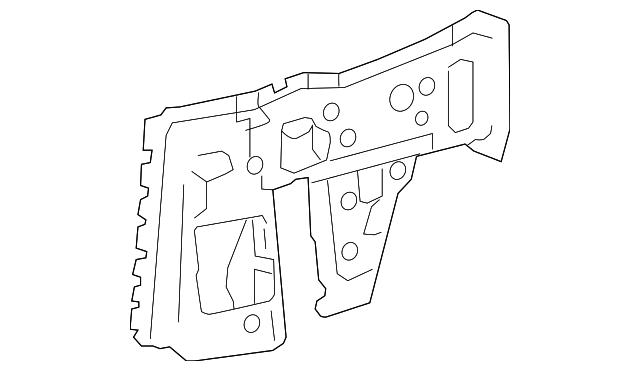 22756089 Деталь SIDE PANEL, RIGHT