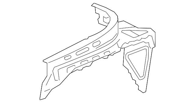 22822179 Деталь INNER REINF, RIGHT