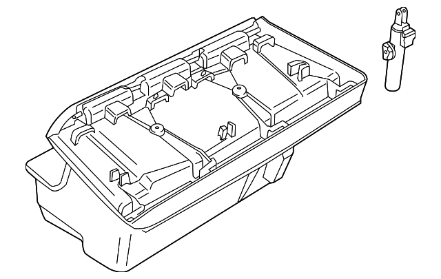 51-16-9-283-006 Деталь GLOVE BOX ASSY