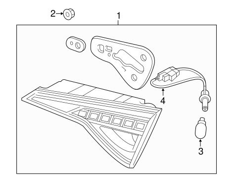 Sonata BACKUP LAMPS