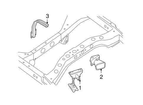 QX56 SPARE TIRE CARRIER