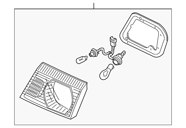92410-3C100 Деталь TAIL LAMP ASSY, LEFT