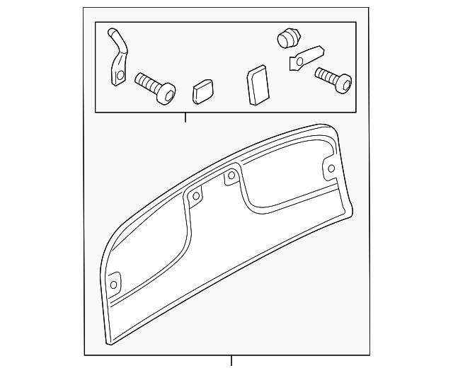 4G8-867-769-WN1 Деталь TONNEAU COVER