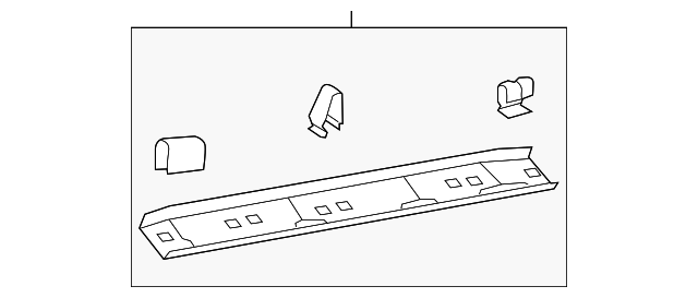 4G8-867-606-A-DK1 Деталь UPPER TRIM PANEL