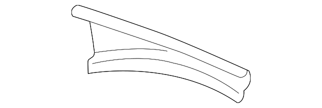 4580216AD Деталь UPPER RAIL, RIGHT