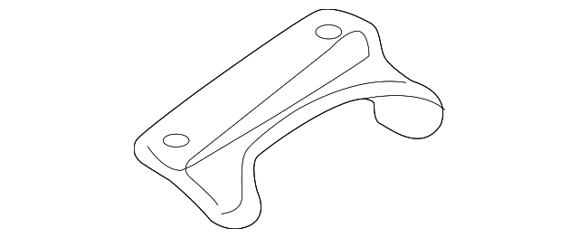 4580723AD Деталь APRON ASSY REINFORCEMENT, LEFT