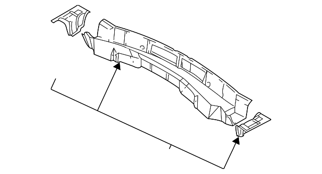 66710-26200 Деталь LOWER PANEL