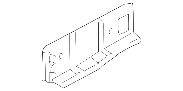 64576-26200 Деталь CROSS BAR SIDE BRACKET, LEFT