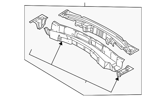 66700-26200 Деталь COWL PANEL