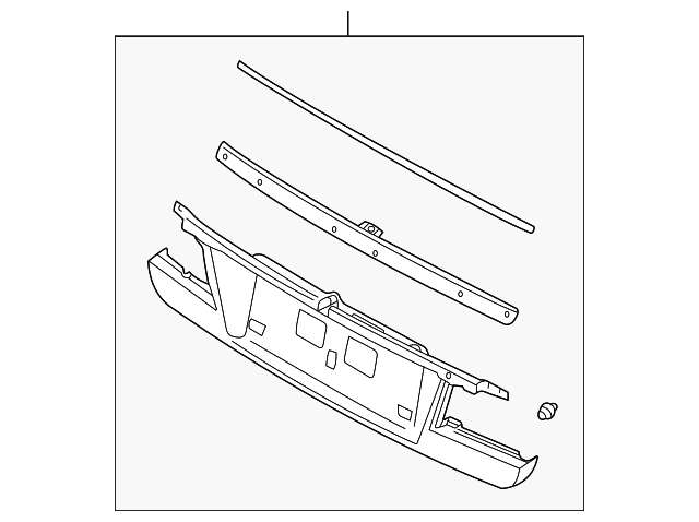 87370-3C030 Деталь TRIM PANEL ASSY