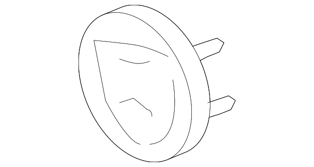 TW94XZAAA Деталь CENTER CAP